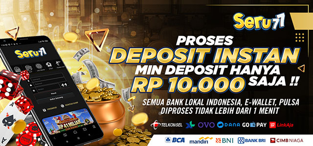 MIN DEPOSIT HANYA RP 10.000 DI SERU77